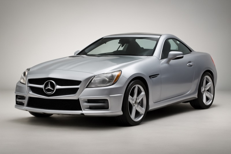 2014 Mercedes Benz SLK250 windshield replacement in Las Vegas, NV