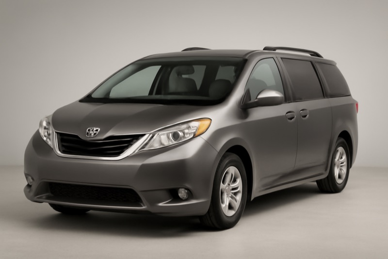 2016 Toyota Sienna windshield replacement in Las Vegas, NV