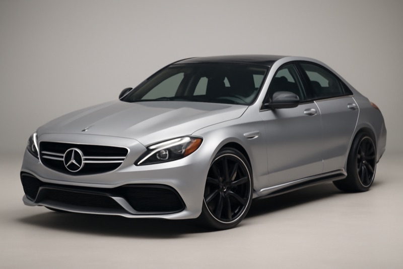 2018 Mercedes-Benz C63 AMG windshield replacement in Las Vegas, NV