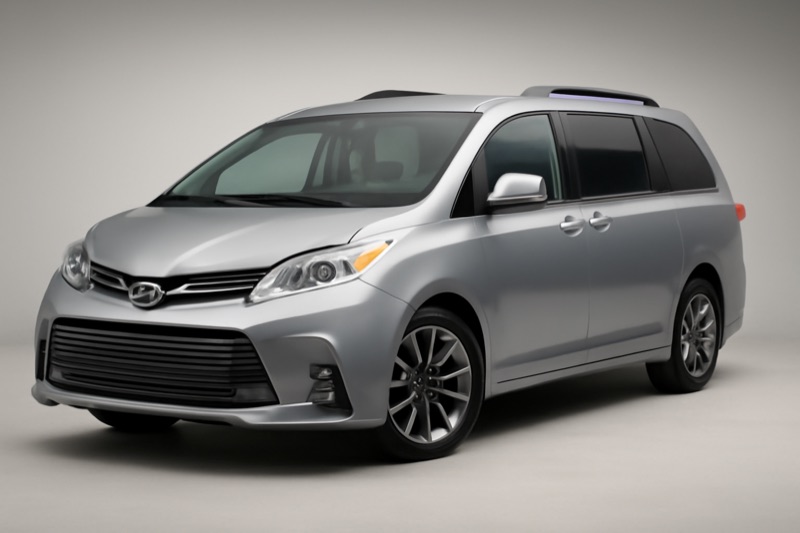 2018 Toyota Sienna windshield replacement in Las Vegas, NV